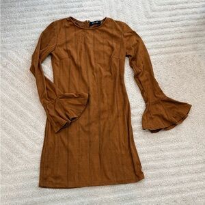 NWOT - Women’s Fall Suede Dress Size Medium